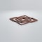 Ekena Millwork Extra Small Norwood Decorative Fretwork Wood Wall Panels, Wood, 7 3/8"W x 7 3/8"H x 3/8"T WALW08X08X0375NWDMF - alternate 5